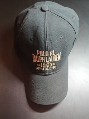 Polo RL Ralph Lauren Embroidered Baseball Cap - Black